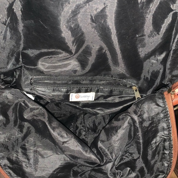 Olsenboye Burgundy Floral Corduroy Bag Large - Picture 6 of 6